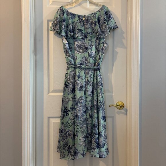 Tommy Hilfiger Ruffle Floral Dress - Picture 2 of 6